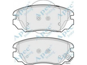 APEC braking PAD1695 stabdžių trinkelių rinkinys, diskinis stabdys 
 Techninės priežiūros dalys -> Papildomas remontas
1605624, 13237750, 2295105