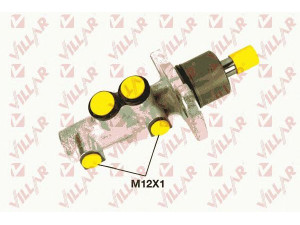 VILLAR 621.2843 pagrindinis cilindras, stabdžiai 
 Stabdžių sistema -> Pagrindinis stabdžių cilindras
8D0611021A