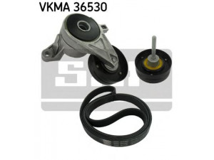 SKF VKMA 36530 V formos rumbuotas diržas, komplektas 
 Techninės priežiūros dalys -> Techninės priežiūros intervalai
062 145 933 A, 11 28 7 795 601