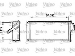 VALEO 812075 šilumokaitis, salono šildymas 
 Šildymas / vėdinimas -> Šilumokaitis
93158460, 93158460