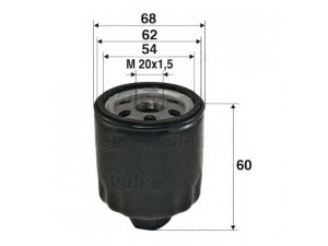 VALEO 586011 alyvos filtras 
 Techninės priežiūros dalys -> Techninės priežiūros intervalai
15208-00QAG, 1520800QAG, 7700112686