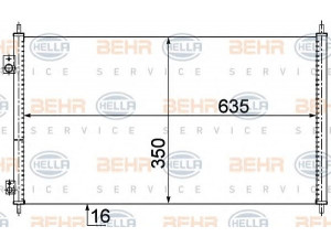 HELLA 8FC 351 304-461 kondensatorius, oro kondicionierius 
 Oro kondicionavimas -> Kondensatorius
80 110 S6D G01