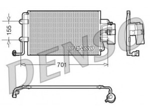 DENSO DCN32025 kondensatorius, oro kondicionierius 
 Oro kondicionavimas -> Kondensatorius
1C0820413, 1C0820413A