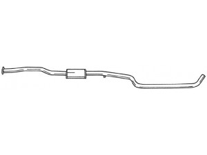 AKS DASIS SG25455 vidurinis duslintuvas