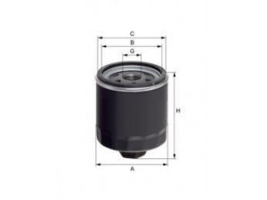 UNIFLUX FILTERS XO450 alyvos filtras 
 Techninės priežiūros dalys -> Techninės priežiūros intervalai
656991, 030 115 561 AA, 030 115 561 AB