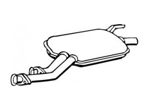 WALKER 18507 vidurinis duslintuvas 
 Išmetimo sistema -> Duslintuvas
2014903915