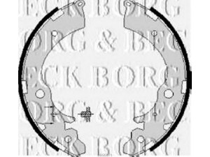 BORG & BECK BBS6071 stabdžių trinkelių komplektas 
 Techninės priežiūros dalys -> Papildomas remontas