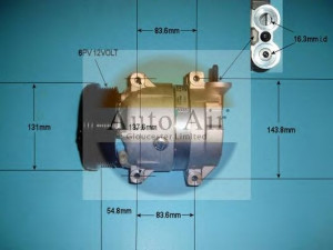 AUTO AIR GLOUCESTER 14-2206 kompresorius, oro kondicionierius 
 Oro kondicionavimas -> Kompresorius/dalys
92804280, 96804280