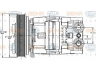 HELLA 8FK 351 334-121 kompresorius, oro kondicionierius 
 Oro kondicionavimas -> Kompresorius/dalys
1 356 724, 4 767 921, 4S4119D629AA