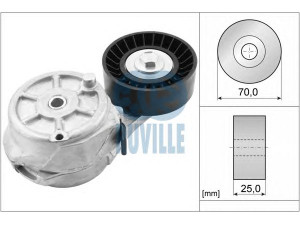 RUVILLE 58617 įtempiklio svirtis, V formos rumbuotas diržas 
 Diržinė pavara -> V formos rumbuotas diržas/komplektas -> Įtempiklis
0 4861 277AB, 0 4861 277AD, K04861277AB