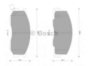 BOSCH 0 986 AB2 333 stabdžių trinkelių rinkinys, diskinis stabdys 
 Techninės priežiūros dalys -> Papildomas remontas
04465 28340, 04465 28370, 04465 28380