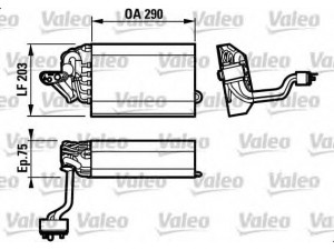 VALEO 817433 garintuvas, oro kondicionierius 
 Oro kondicionavimas -> Garintuvas
64 11 8 363 782, 64118363782