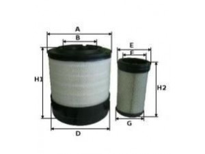 UNIFLUX FILTERS XA961KIT oro filtras