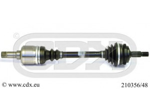 CDX 210356/48 kardaninis velenas 
 Ratų pavara -> Kardaninis velenas
3272N5, 3272N7, 3272N5, 3272N7