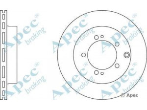 APEC braking DSK332 stabdžių diskas 
 Stabdžių sistema -> Diskinis stabdys -> Stabdžių diskas
MB618828, MB895363