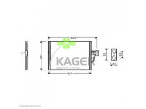 KAGER 94-5049 kondensatorius, oro kondicionierius 
 Oro kondicionavimas -> Kondensatorius
64538378438, 8378438
