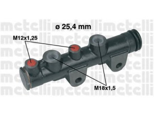 METELLI 05-0101 pagrindinis cilindras, stabdžiai
4254480