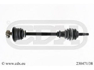 CDX 230471/38 kardaninis velenas 
 Ratų pavara -> Kardaninis velenas