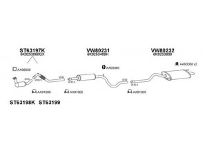 VENEPORTE 800680 išmetimo sistema 
 Išmetimo sistema -> Išmetimo sistema, visa