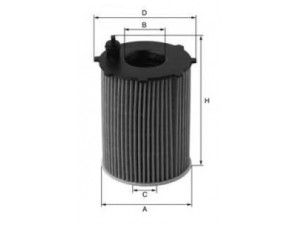 UNIFLUX FILTERS XOE113 alyvos filtras 
 Filtrai -> Alyvos filtras
057 115 561 K, 057 115 561 L