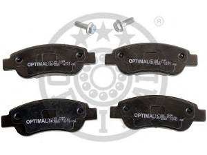 OPTIMAL 12438 stabdžių trinkelių rinkinys, diskinis stabdys 
 Techninės priežiūros dalys -> Papildomas remontas
4253 28, 16114569980, 4253 27, 425474
