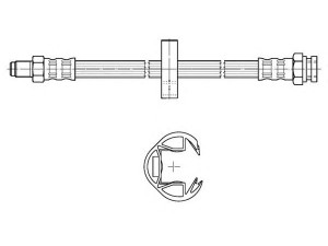 CEF 511411 stabdžių žarnelė 
 Stabdžių sistema -> Stabdžių žarnelės
480672, 4806H7, 7662724, 13251588