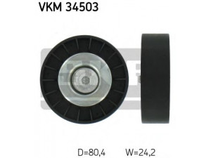 SKF VKM 34503 kreipiantysis skriemulys, V formos rumbuotas diržas 
 Diržinė pavara -> V formos rumbuotas diržas/komplektas -> Laisvasis/kreipiamasis skriemulys
47 52 879, 49 60 290