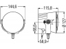 HELLA 1F0 012 206-001 prožektorius
A CV0 753 630
