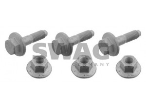 SWAG 10 93 2295 užveržimo varžtų komplektas, atrama/vairo trauklė 
 Ašies montavimas/vairavimo mechanizmas/ratai -> Sujungimai -> Atramos/vairo trauklė
168 990 04 22, 168 990 04 22 S1