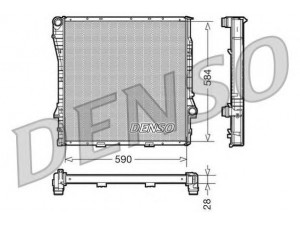 DENSO DRM05116 radiatorius, variklio aušinimas 
 Aušinimo sistema -> Radiatorius/alyvos aušintuvas -> Radiatorius/dalys
1439104, 17101439104, 17107544669
