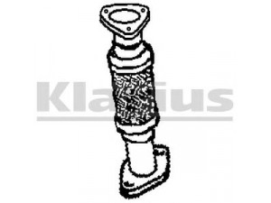 KLARIUS 301950 katalizatoriaus keitiklis 
 Išmetimo sistema -> Katalizatoriaus keitiklis
2860029801