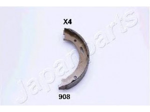 JAPANPARTS GF-908AF stabdžių trinkelių komplektas, stovėjimo stabdis 
 Stabdžių sistema -> Rankinis stabdys
05086930AA, 05086930AB, 5086930AC