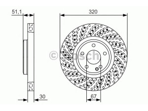 BOSCH 0 986 479 A60 stabdžių diskas 
 Dviratė transporto priemonės -> Stabdžių sistema -> Stabdžių diskai / priedai
246 421 27 12, A 246 421 27 12