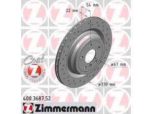 ZIMMERMANN 400.3687.52 stabdžių diskas 
 Dviratė transporto priemonės -> Stabdžių sistema -> Stabdžių diskai / priedai
166 423 0112