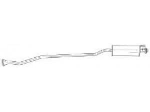 AKS DASIS SG23450 vidurinis duslintuvas