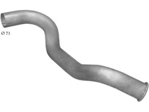 POLMO 69.34 išleidimo kolektorius 
 Išmetimo sistema -> Išmetimo vamzdžiai
668.492.2804