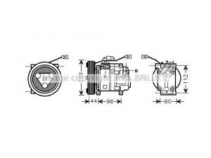 AVA QUALITY COOLING MZK198 kompresorius, oro kondicionierius 
 Oro kondicionavimas -> Kompresorius/dalys
B25F61450B, B25F61K00A