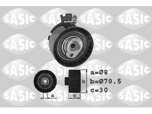 SASIC 1700016 įtempiklio skriemulys, paskirstymo diržas 
 Techninės priežiūros dalys -> Papildomas remontas
0829A0, 0829C8, 0829F6, 0829A0