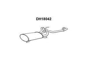 VENEPORTE DH18042 galinis duslintuvas 
 Išmetimo sistema -> Duslintuvas
1743087Z11