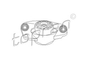 TOPRAN 110 154 pakabos statramsčio atraminis guolis 
 Ašies montavimas/vairavimo mechanizmas/ratai -> Montavimas, pakabos statramstis
1K0 513 353G, 1K0 513 353G