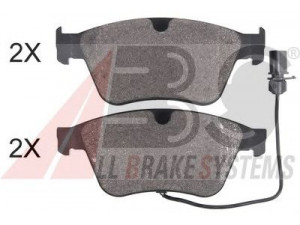 A.B.S. 35041 OE stabdžių trinkelių rinkinys, diskinis stabdys 
 Techninės priežiūros dalys -> Papildomas remontas
3W0698151P, 3W0698151R