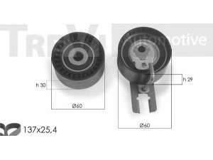 TREVI AUTOMOTIVE KD1286 paskirstymo diržo komplektas 
 Techninės priežiūros dalys -> Papildomas remontas
0831P1, 0831V4, 831P1, 9467577389