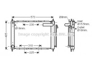 AVA QUALITY COOLING DNM370 aušintuvo modulis 
 Aušinimo sistema -> Aušinimo modulis
21400AX600, 21400AX601, 21400BC00A