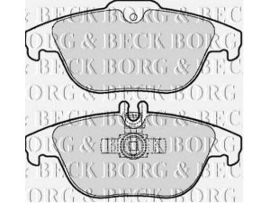 BORG & BECK BBP2062 stabdžių trinkelių rinkinys, diskinis stabdys 
 Techninės priežiūros dalys -> Papildomas remontas
0054200720, 0054204220, 0054204320