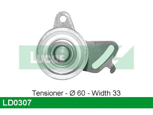 LUCAS ENGINE DRIVE LD0307 įtempiklio skriemulys, paskirstymo diržas
13505-54010