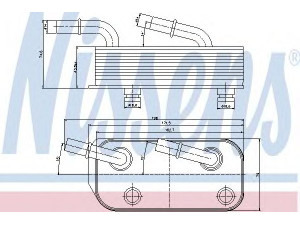 NISSENS 90658 alyvos aušintuvas, automatinė transmisija 
 Transmisija -> Automatinė pavarų dėžė -> Radiatorius
17217505823, 17217505823
