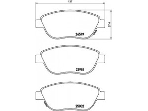 HELLA PAGID 8DB 355 020-881 stabdžių trinkelių rinkinys, diskinis stabdys 
 Techninės priežiūros dalys -> Papildomas remontas
77366534