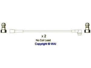 WAIglobal SL319 uždegimo laido komplektas