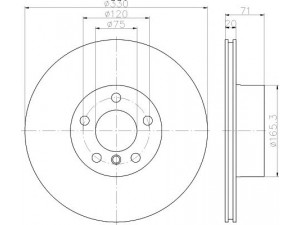 HELLA PAGID 8DD 355 119-541 stabdžių diskas 
 Stabdžių sistema -> Diskinis stabdys -> Stabdžių diskas
34206790362, 34206868936