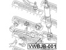 FEBEST VWBJB-001 remonto komplektas, atrama/vairo trauklė
4D0-407-693E, 4D0-407-694E